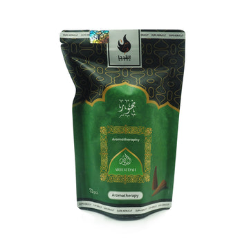 Qodha, Bukhoor Cone, Raudah, 50 pcs